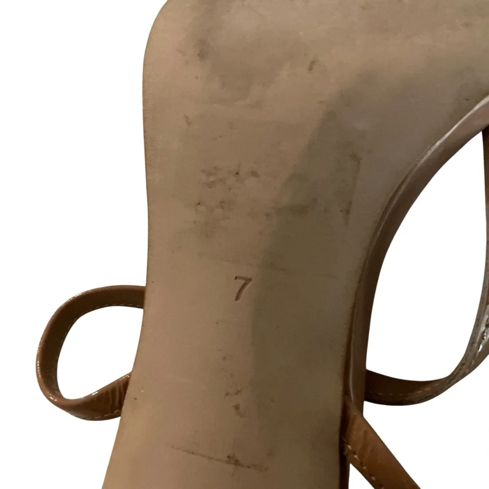 Jeffrey Campbell beige patent